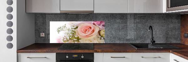 Panneaux muraux cuisine Bouquet de fleurs
