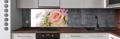 Panneaux muraux cuisine Bouquet de fleurs
