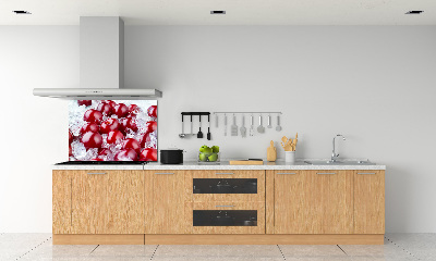 Crédence en verre cuisine Cerise congelée