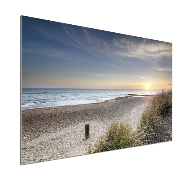 Panneaux muraux cuisine Coucher de soleil et dunes de sable