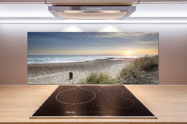 Panneaux muraux cuisine Coucher de soleil et dunes de sable