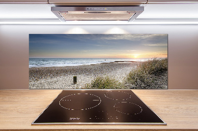 Panneaux muraux cuisine Coucher de soleil et dunes de sable