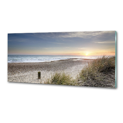 Panneaux muraux cuisine Coucher de soleil et dunes de sable