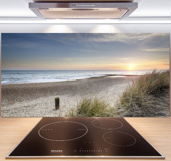 Panneaux muraux cuisine Coucher de soleil et dunes de sable