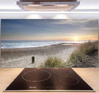 Panneaux muraux cuisine Coucher de soleil et dunes de sable