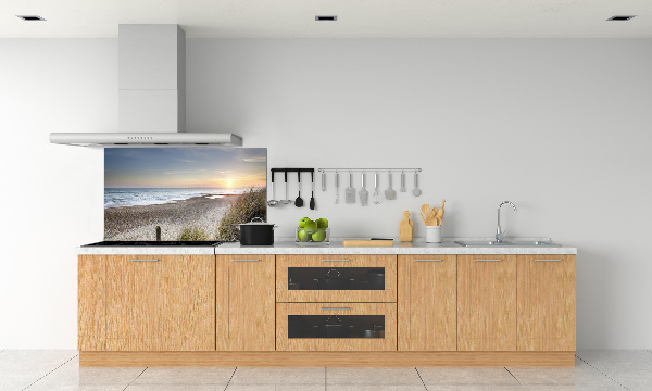 Panneaux muraux cuisine Coucher de soleil et dunes de sable