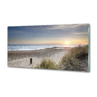 Panneaux muraux cuisine Coucher de soleil et dunes de sable