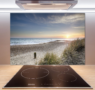 Panneaux muraux cuisine Coucher de soleil et dunes de sable