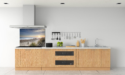 Panneaux muraux cuisine Coucher de soleil et dunes de sable