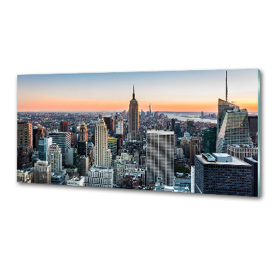 Verre pour crédence New York