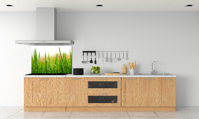 Crédence en verre Herbe