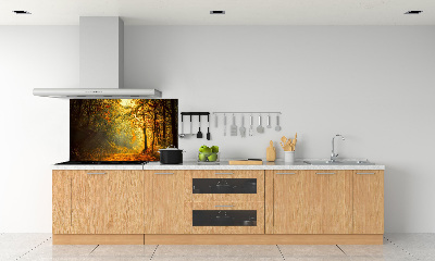 Crédence en verre Forêt d'automne
