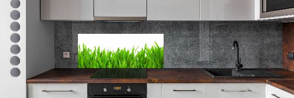 Crédence en verre trempé Herbe