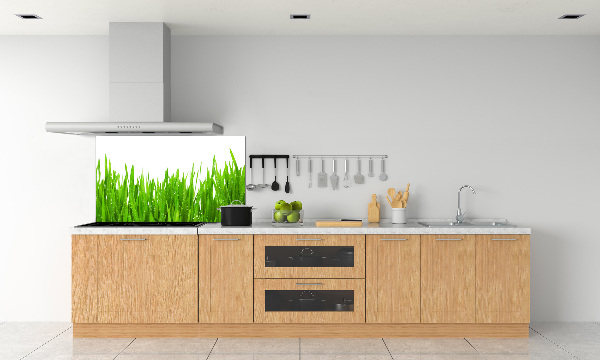 Crédence en verre trempé Herbe