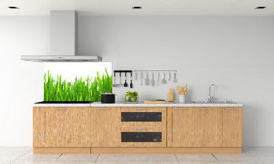 Crédence en verre trempé Herbe