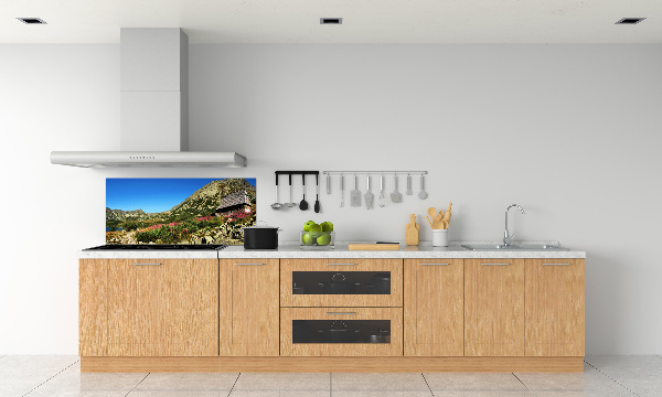 Panneau pour cuisine Cabane de berger dans la vallée