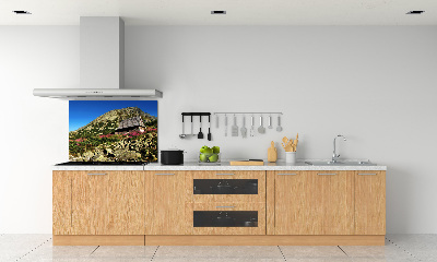 Panneau pour cuisine Cabane de berger dans la vallée