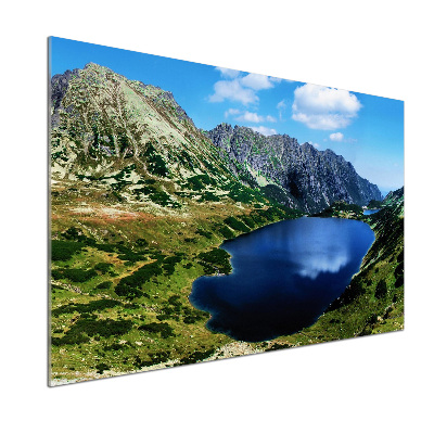 Panneau pour cuisine Vallée dans les montagnes