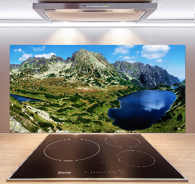 Panneau pour cuisine Vallée dans les montagnes