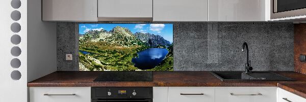Panneau pour cuisine Vallée dans les montagnes
