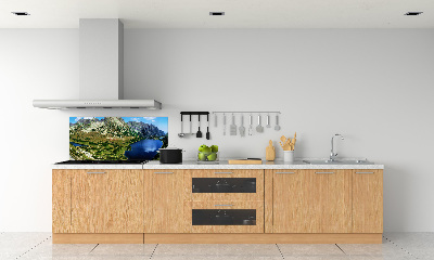 Panneau pour cuisine Vallée dans les montagnes