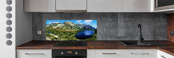 Panneau pour cuisine Vallée dans les montagnes