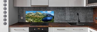 Panneau pour cuisine Vallée dans les montagnes