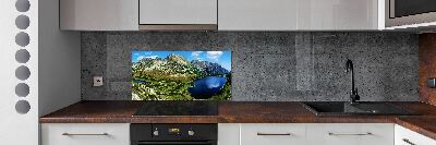 Panneau pour cuisine Vallée dans les montagnes