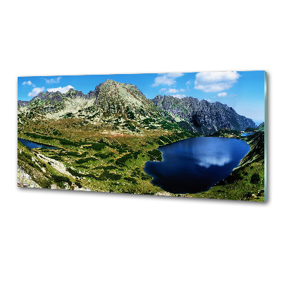 Panneau pour cuisine Vallée dans les montagnes