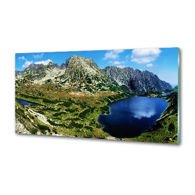 Panneau pour cuisine Vallée dans les montagnes