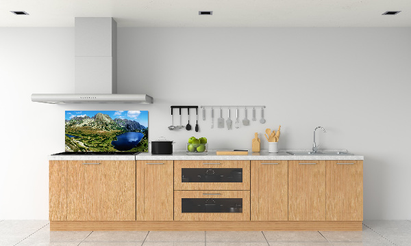 Panneau pour cuisine Vallée dans les montagnes