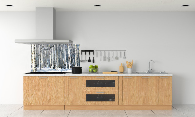 Crédence de cuisine en verre Forêt en hiver