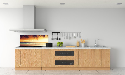 Crédence de cuisine en verre Plage tropicale