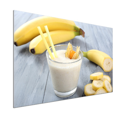 Panneau crédence cuisine Cocktail de bananes