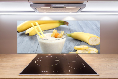 Panneau crédence cuisine Cocktail de bananes