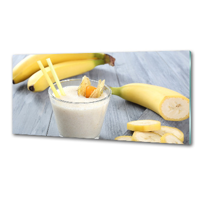 Panneau crédence cuisine Cocktail de bananes