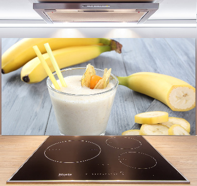 Panneau crédence cuisine Cocktail de bananes