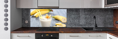 Panneau crédence cuisine Cocktail de bananes