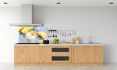 Panneau crédence cuisine Cocktail de bananes