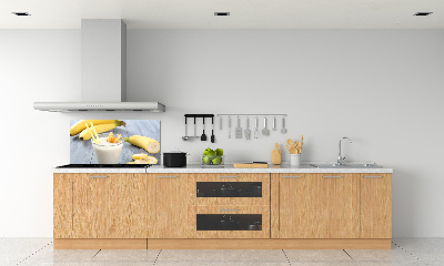 Panneau crédence cuisine Cocktail de bananes