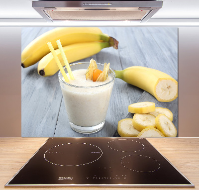 Panneau crédence cuisine Cocktail de bananes