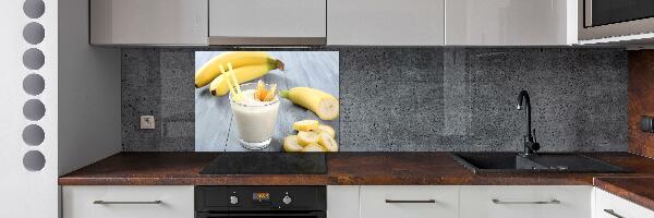 Panneau crédence cuisine Cocktail de bananes