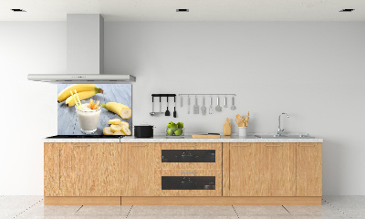 Panneau crédence cuisine Cocktail de bananes