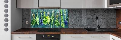 Panneaux muraux cuisine Herbes sur une ficelle