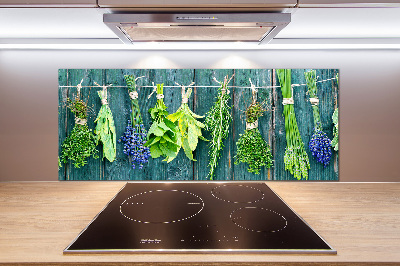 Panneaux muraux cuisine Herbes sur une ficelle