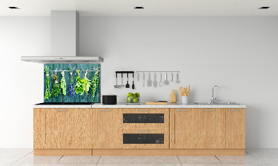 Panneaux muraux cuisine Herbes sur une ficelle