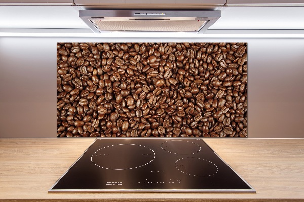 Crédence cuisine en verre Motif grain de café