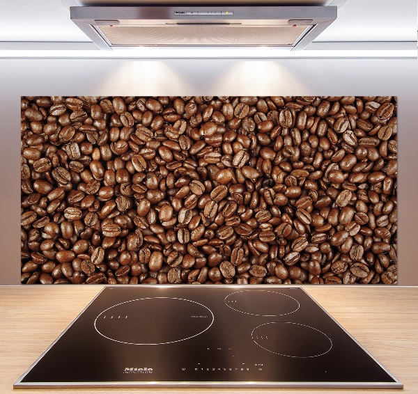 Crédence cuisine en verre Motif grain de café