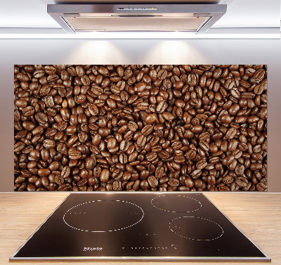 Crédence cuisine en verre Motif grain de café