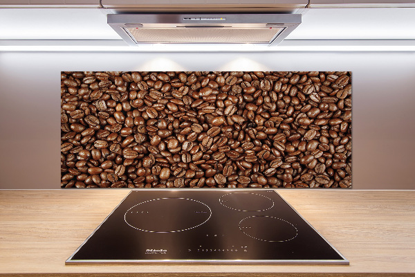 Crédence cuisine en verre Motif grain de café